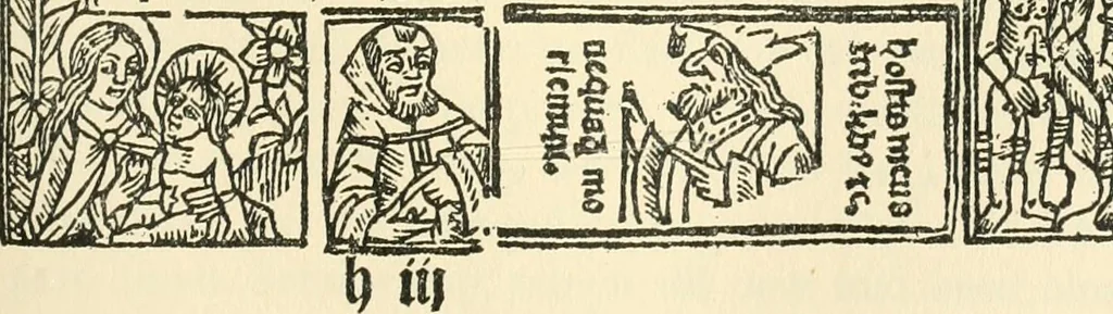 An illustration from Printing types, their history, forms, and use; a study in survivals, 1922, leaf 276