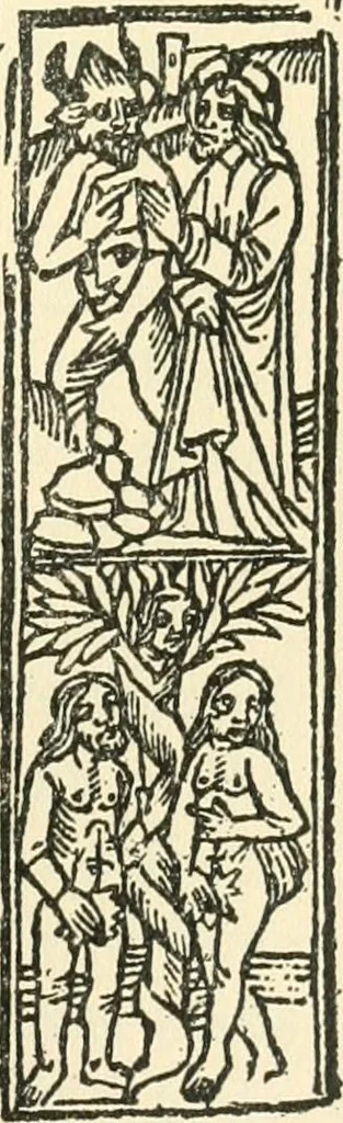 An illustration from Printing types, their history, forms, and use; a study in survivals, 1922, leaf 276