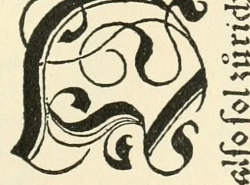 An illustration from Printing types, their history, forms, and use; a study in survivals, 1922, leaf 308