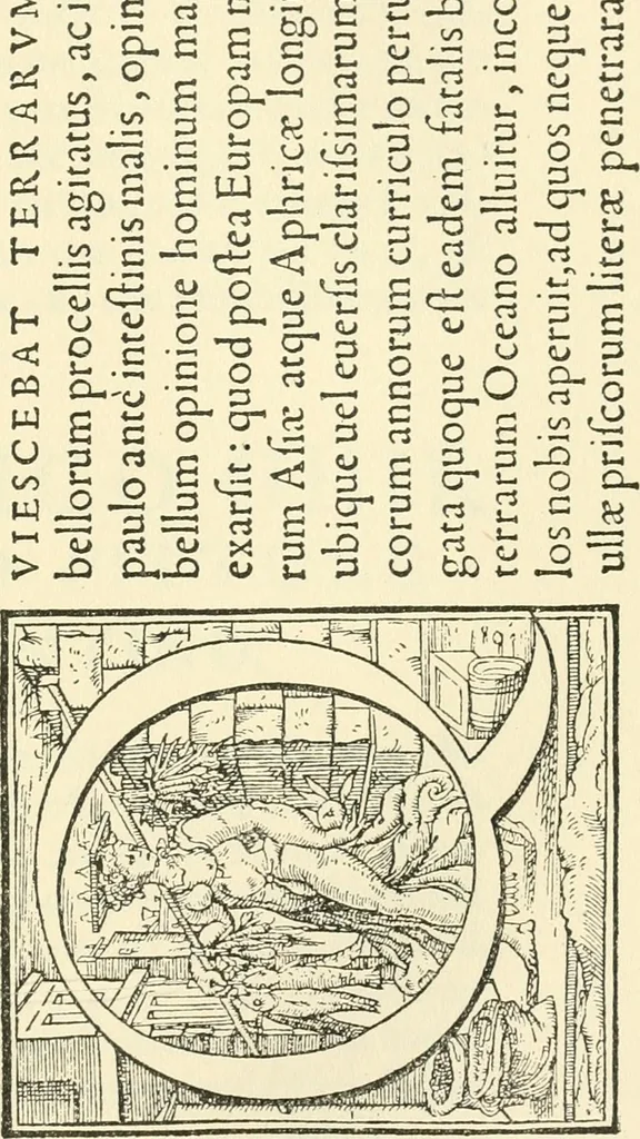 An illustration from Printing types, their history, forms, and use; a study in survivals, 1922, leaf 378