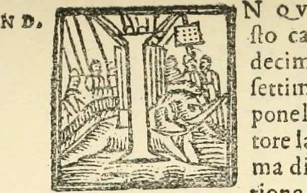 An illustration from Printing types, their history, forms, and use; a study in survivals, 1922, leaf 386