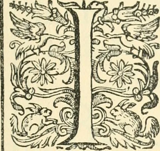 An illustration from Printing types, their history, forms, and use; a study in survivals, 1922, leaf 398
