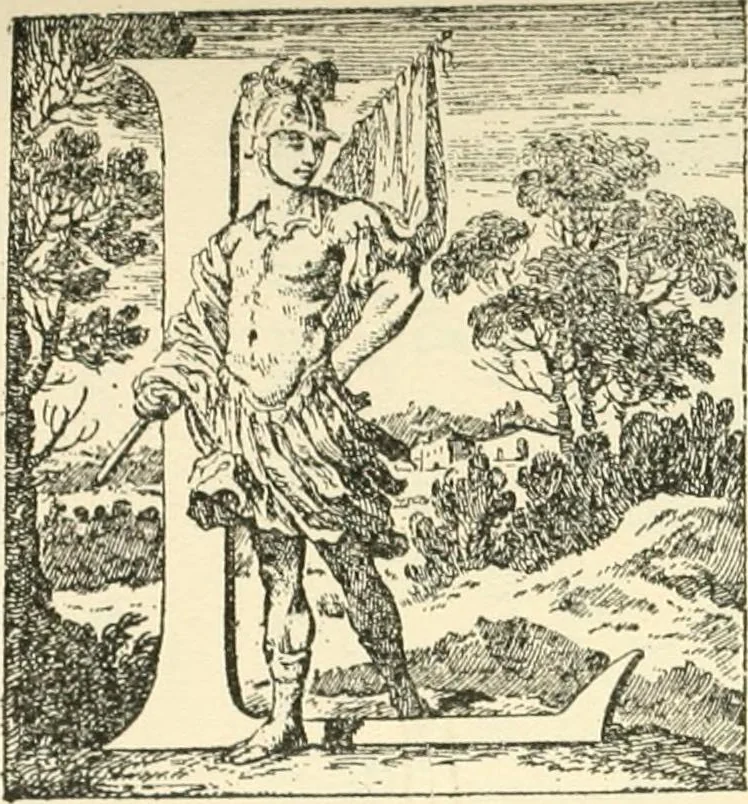 An illustration from Printing types, their history, forms, and use; a study in survivals, 1922, leaf 432