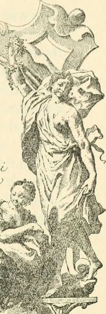 An illustration from Printing types, their history, forms, and use; a study in survivals, 1922, leaf 434