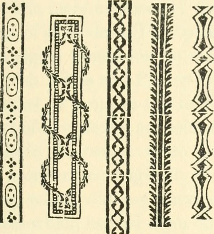 An illustration from Printing types, their history, forms, and use; a study in survivals, 1922, leaf 466
