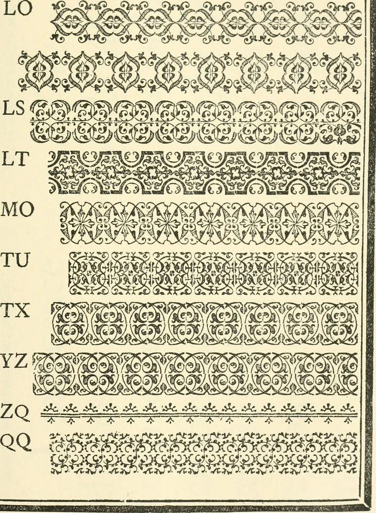An illustration from Printing types, their history, forms, and use; a study in survivals, 1922, leaf 528