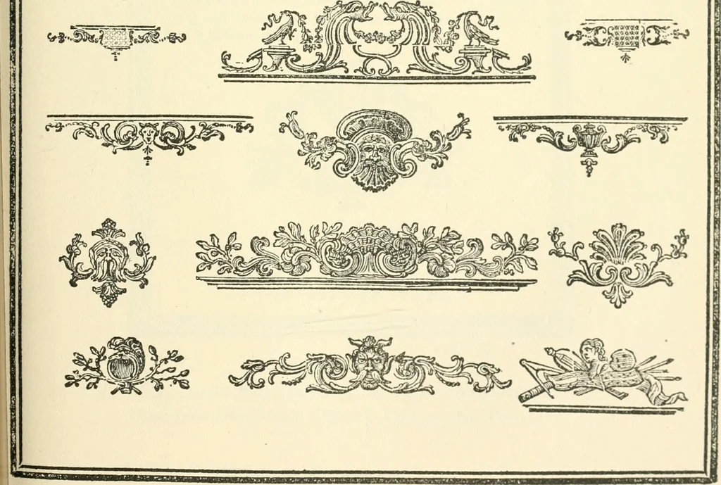 An illustration from Printing types, their history, forms, and use; a study in survivals, 1922, leaf 612