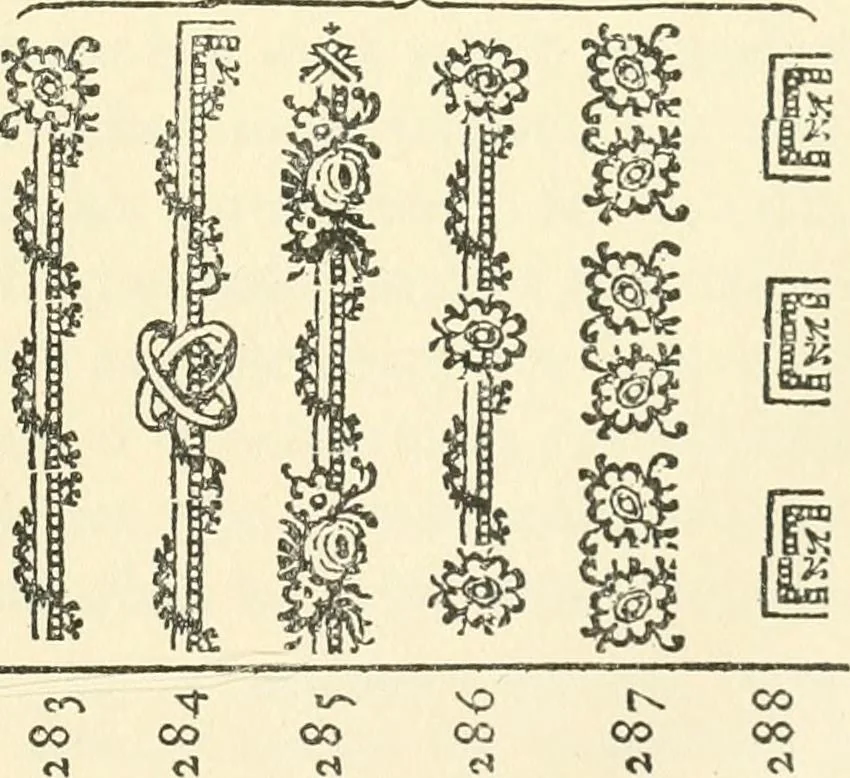 An illustration from Printing types, their history, forms, and use; a study in survivals, 1922, leaf 650