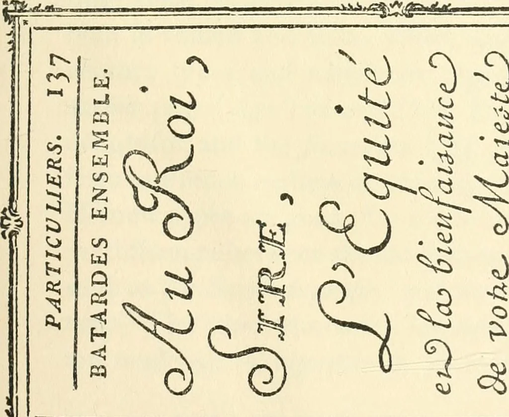 An illustration from Printing types, their history, forms, and use; a study in survivals, 1922, leaf 654