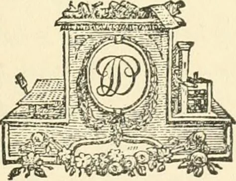 An illustration from Printing types, their history, forms, and use; a study in survivals, 1922, leaf 670