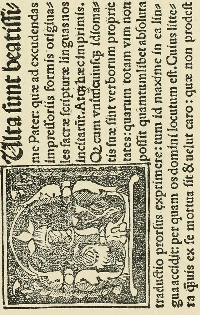 An illustration from Printing types, their history, forms, and use; a study in survivals, 1922, leaf 158