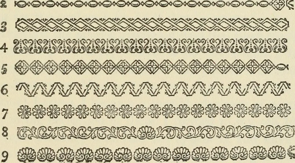 An illustration from Printing types, their history, forms, and use; a study in survivals, 1922, leaf 280