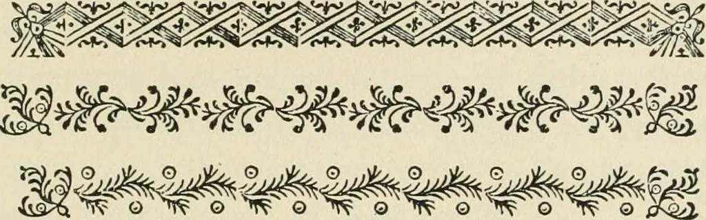 An illustration from Printing types, their history, forms, and use; a study in survivals, 1922, leaf 326