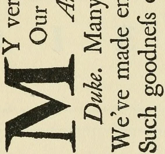 An illustration from Printing types, their history, forms, and use; a study in survivals, 1922, leaf 368