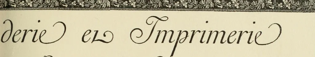 An illustration from Printing types, their history, forms, and use; a study in survivals, 1922, leaf 470