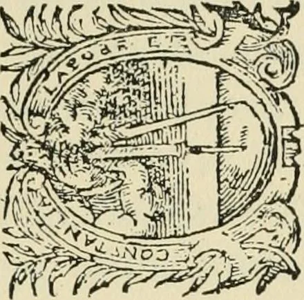 An illustration from Printing types, their history, forms, and use; a study in survivals, 1922, leaf 48
