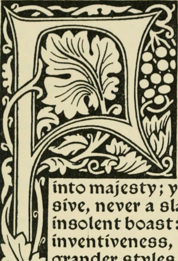An illustration from Printing types, their history, forms, and use; a study in survivals, 1922, leaf 554
