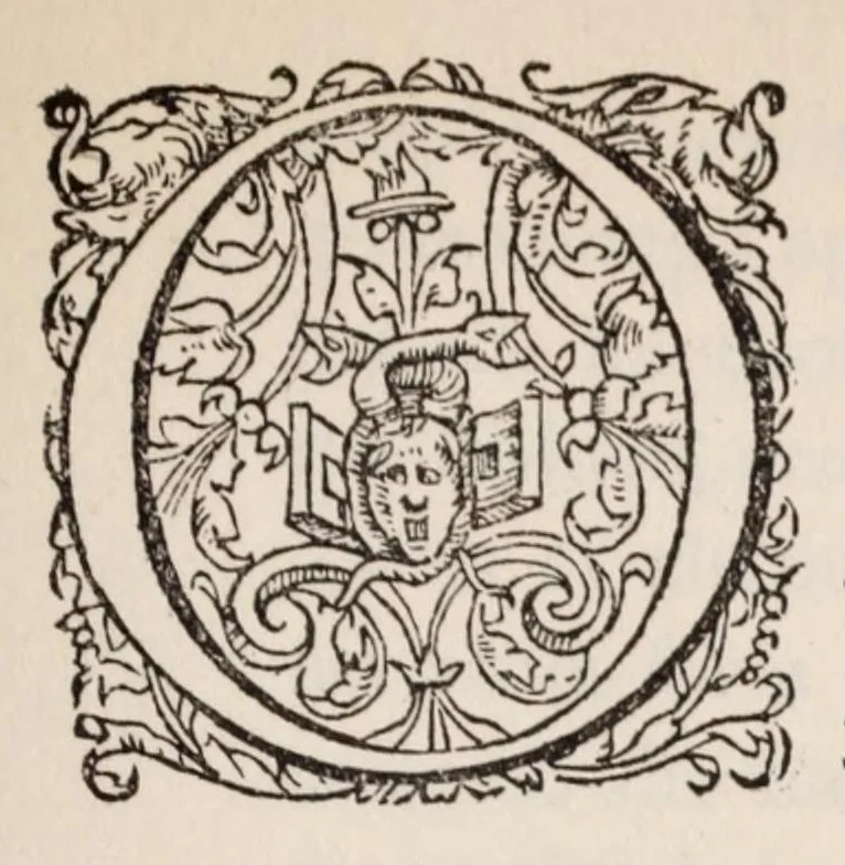 An illustration from Printing types, their history, forms, and use : a study in survivals, 1922, leaf 507