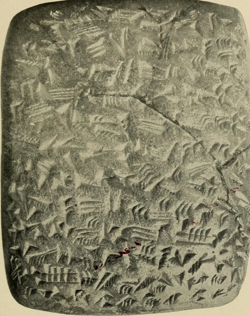 An illustration from Printing and writing materials: their evolution, 1901, leaf 30