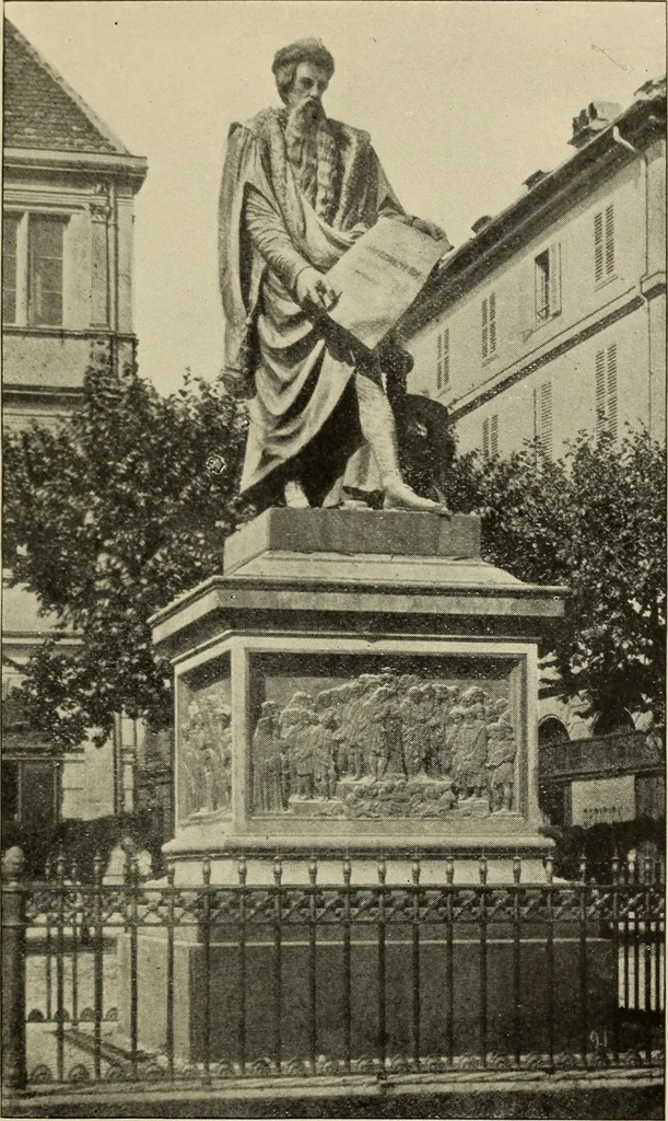 An illustration from Printing and writing materials: their evolution, 1901, leaf 72