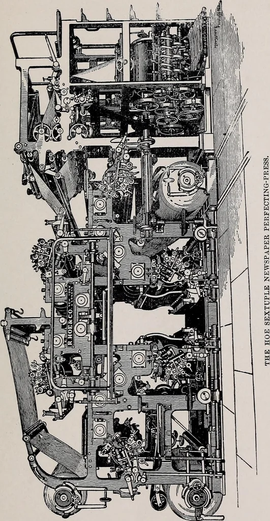 An illustration from Printing and writing materials: their evolution, 1912, leaf 132