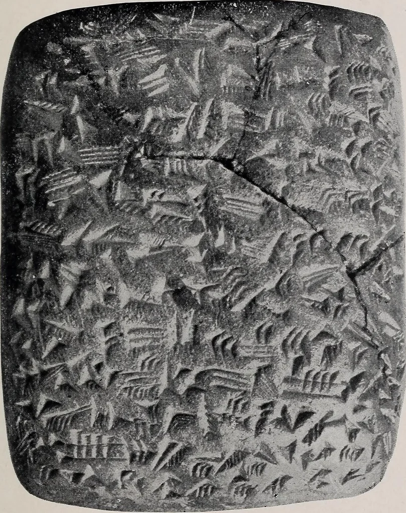 An illustration from Printing and writing materials: their evolution, 1912, leaf 28