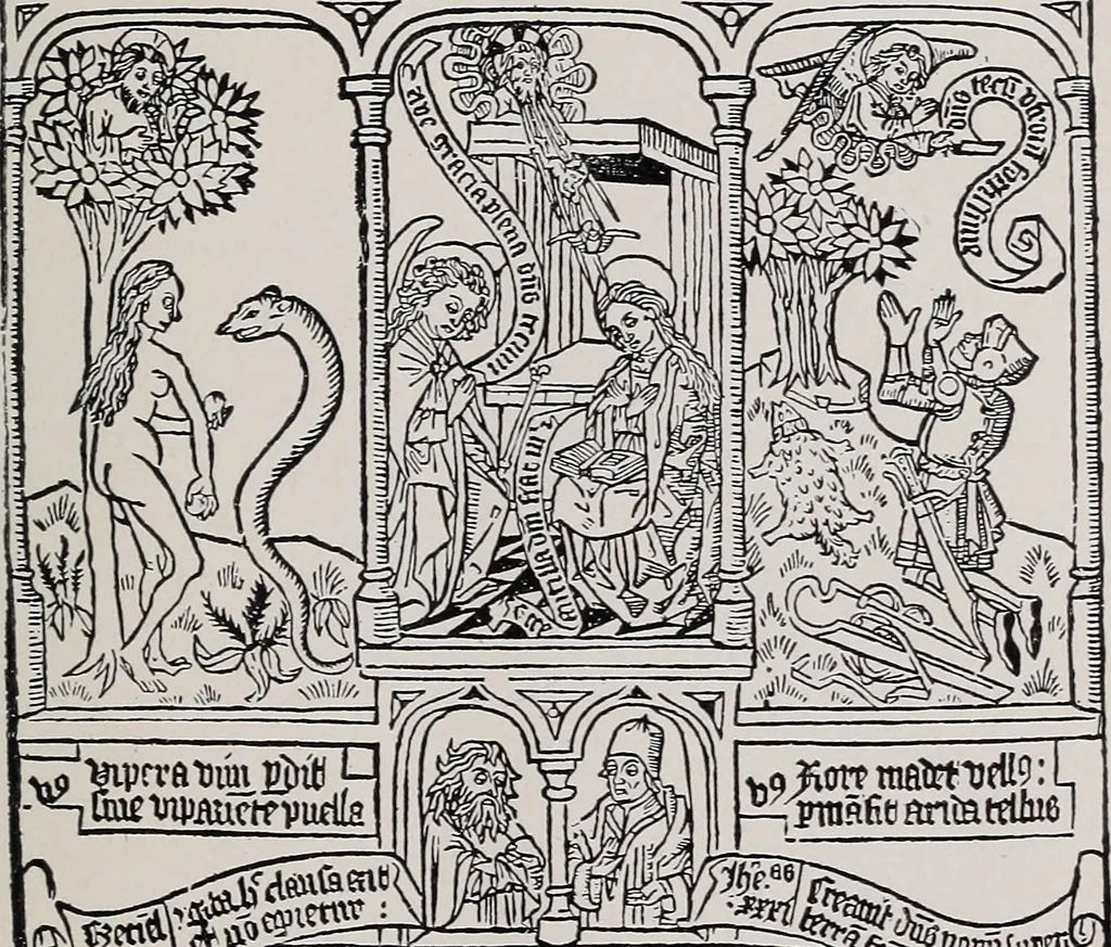 An illustration from Printing and writing materials: their evolution, 1912, leaf 46