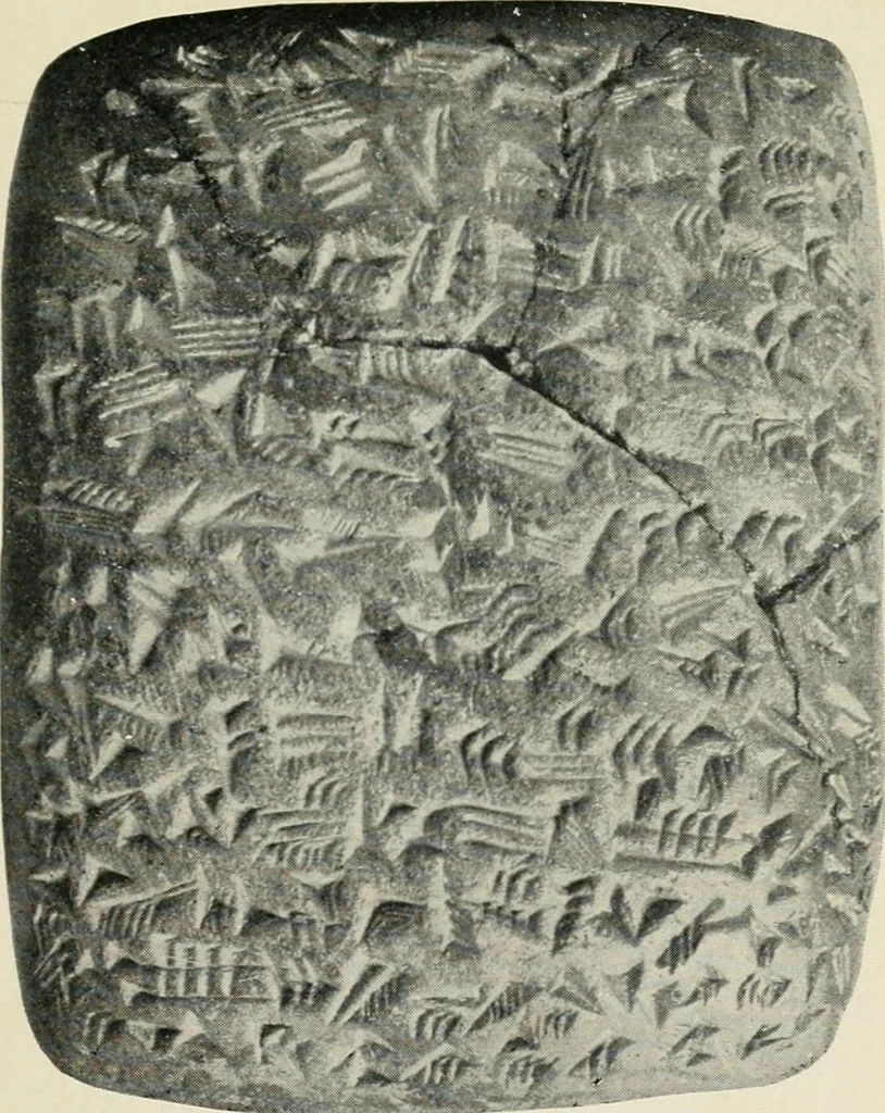 An illustration from Printing and writing materials : their evolution, 1904, leaf 28