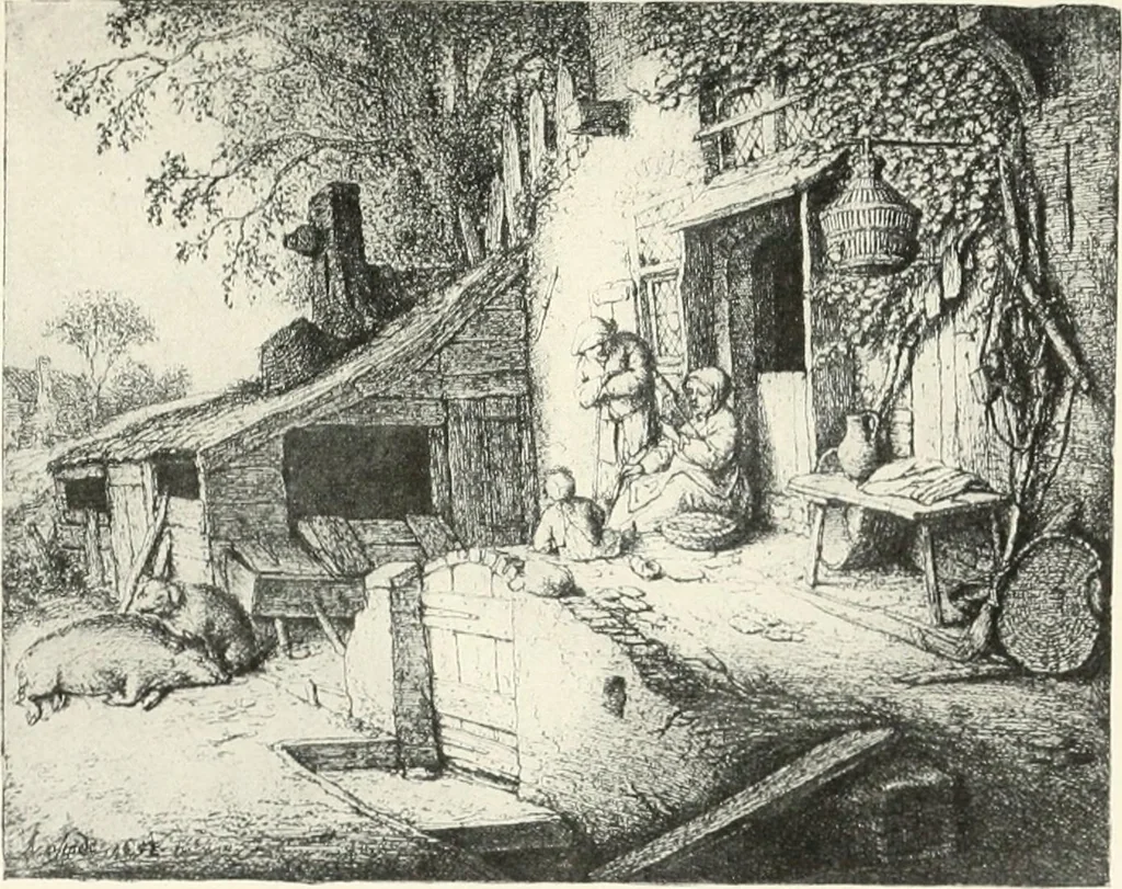 An illustration from Prints; a brief review of their technique and history, 1914, leaf 170