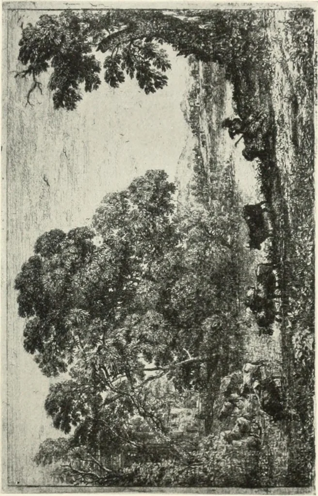 An illustration from Prints; a brief review of their technique and history, 1914, leaf 186