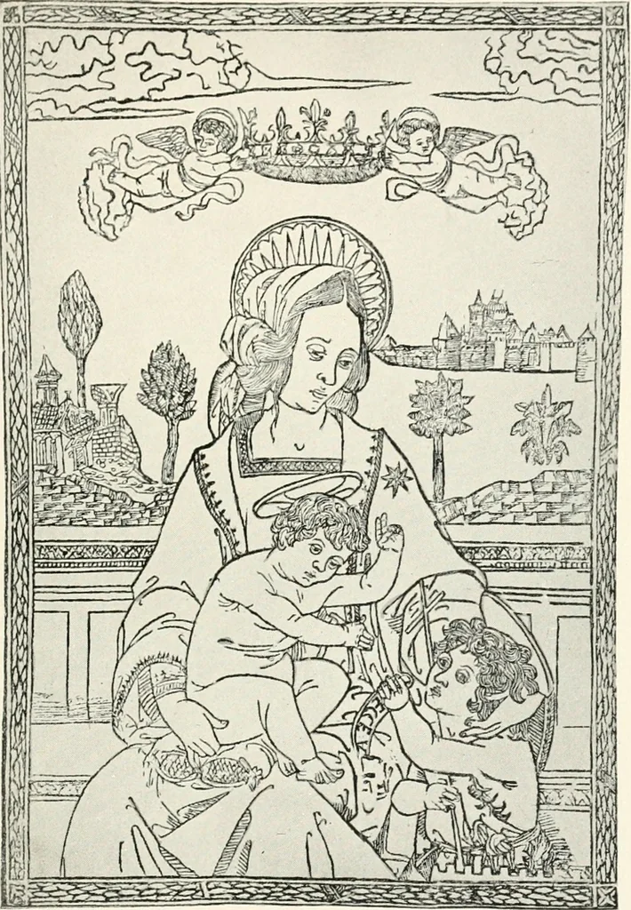 An illustration from Prints; a brief review of their technique and history, 1914, leaf 56