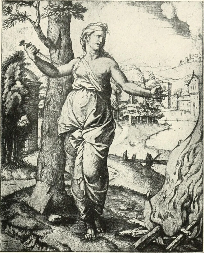 An illustration from Prints; a brief review of their technique and history, 1914, leaf 92