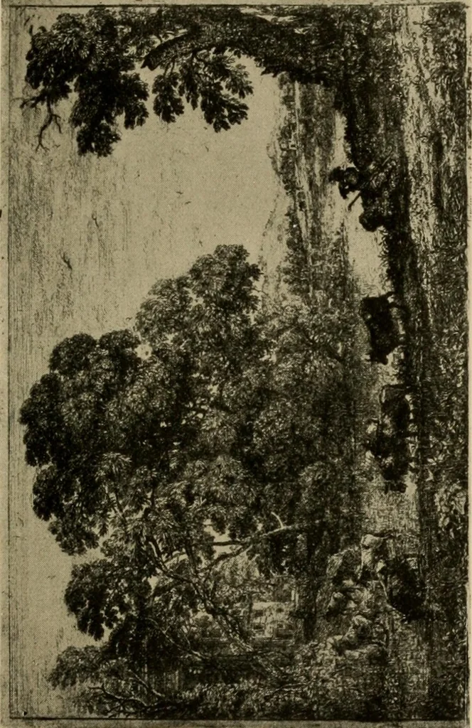 An illustration from Prints; a brief review of their technique and history, 1914, leaf 188