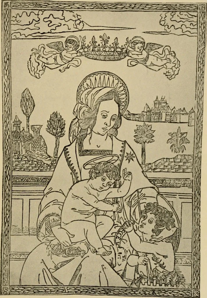 An illustration from Prints; a brief review of their technique and history, 1914, leaf 58