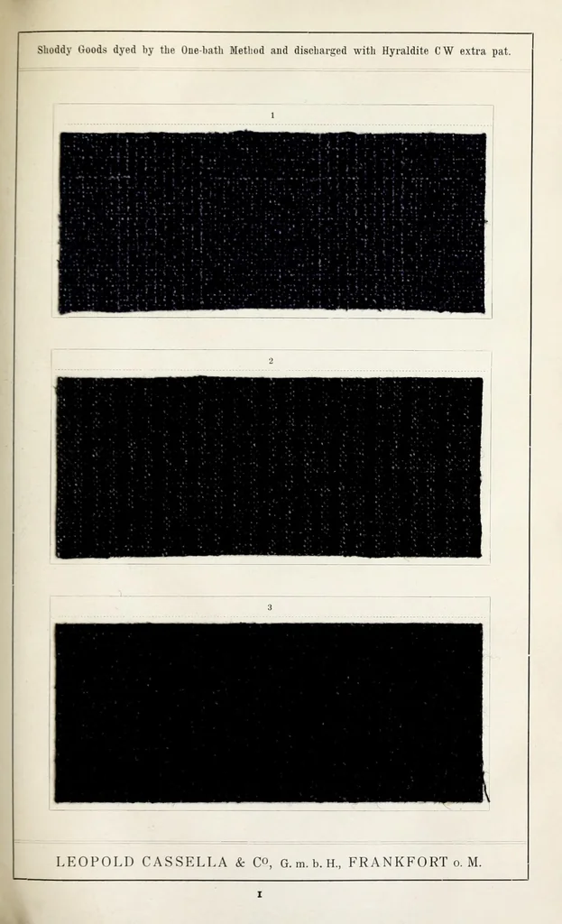 An illustration from Print styles on shoddy material, 1900, leaf 27