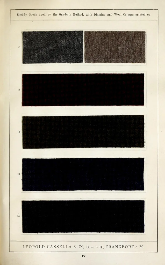 An illustration from Print styles on shoddy material, 1900, leaf 33