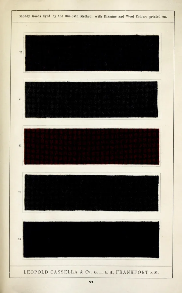 An illustration from Print styles on shoddy material, 1900, leaf 37