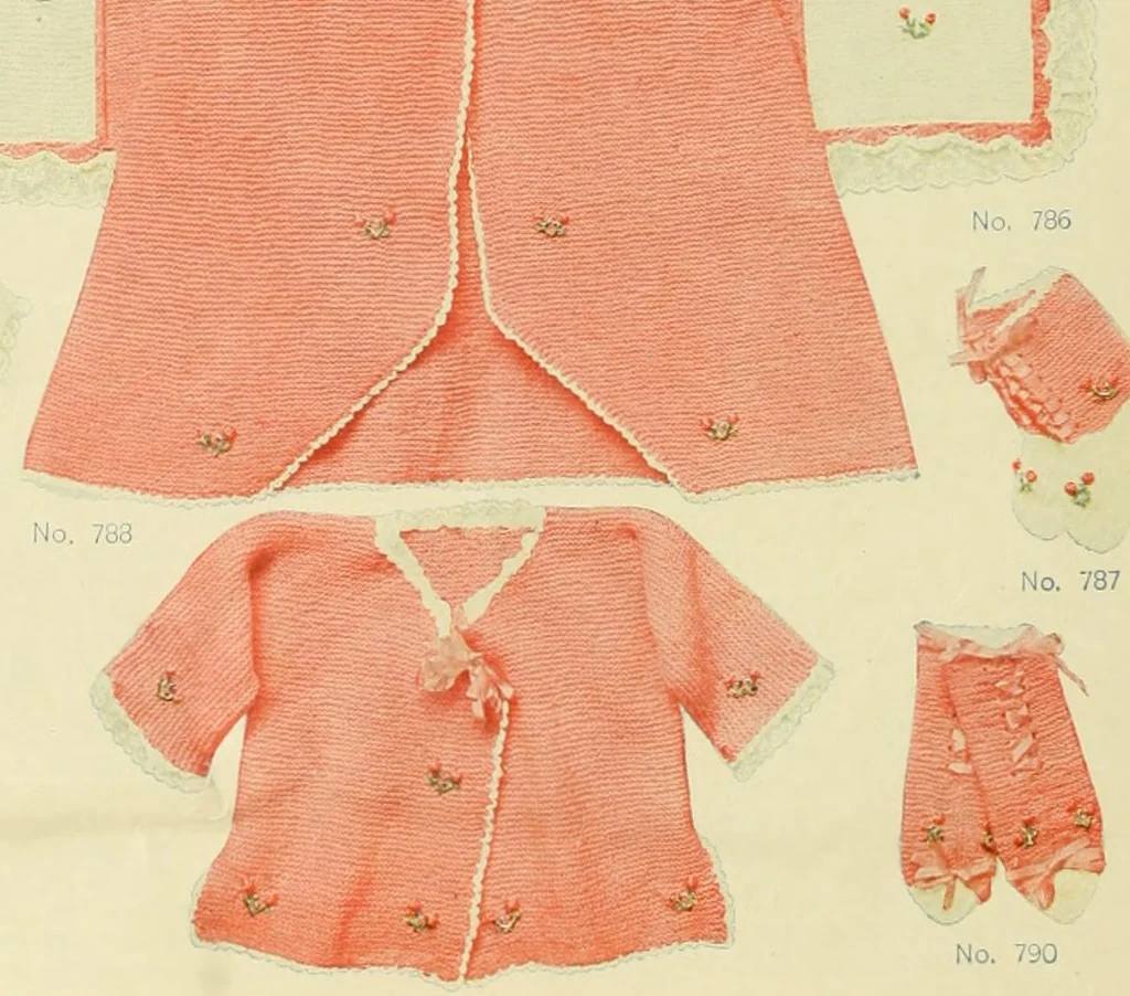 An illustration from The Priscilla baby book .., 1915, leaf 18
