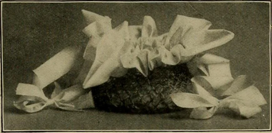 An illustration from The Priscilla basketry book a collection of baskets and other articles with lessons for working and directions for dyeing and staining, 1911, leaf 6