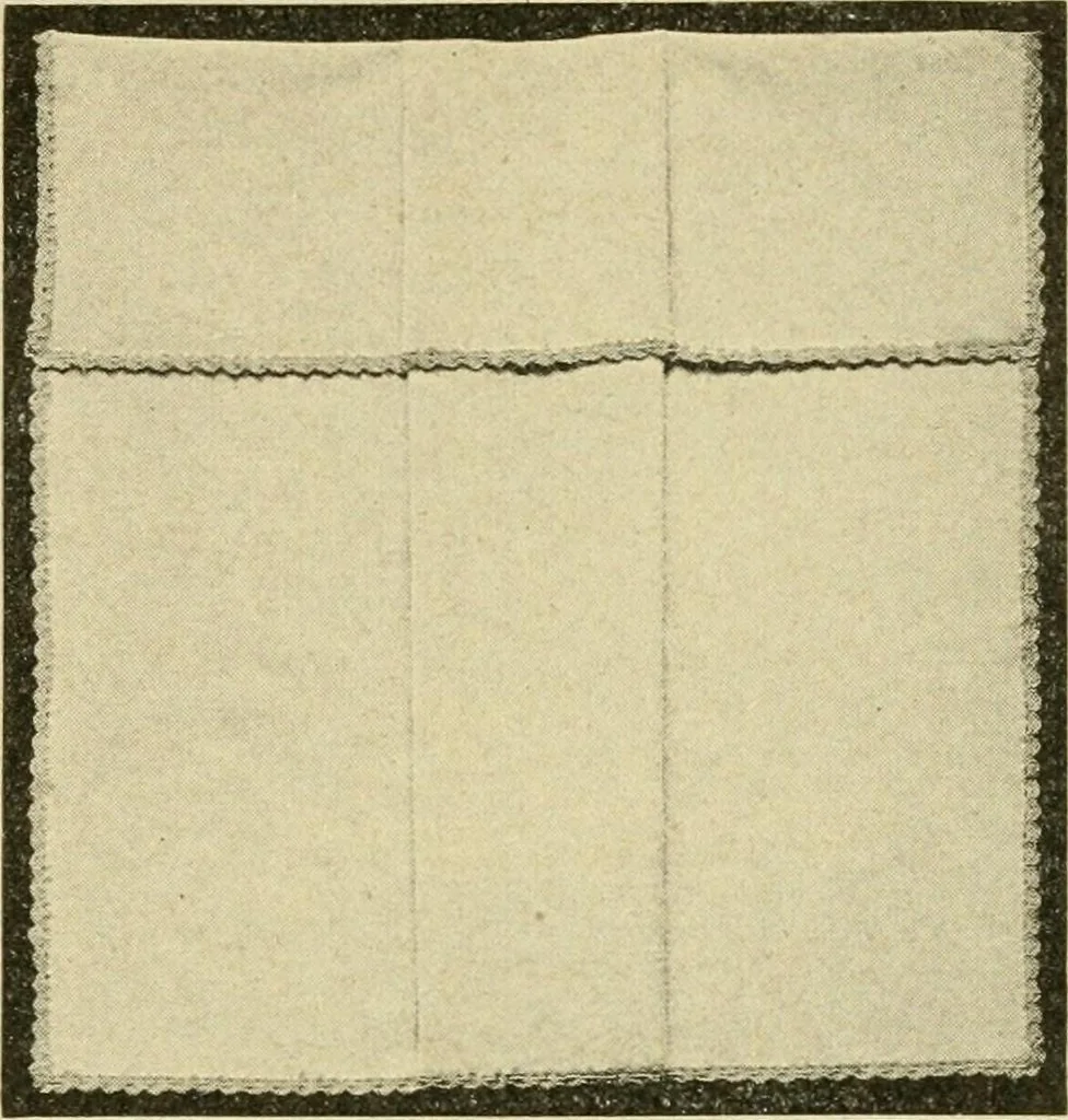 An illustration from Priscilla juniors' crochet book; models and directions for crocheting adapted to girls from 8 to 12 years, 1914, leaf 14