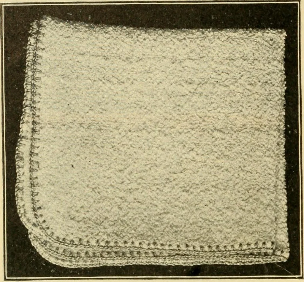 An illustration from Priscilla juniors' crochet book; models and directions for crocheting adapted to girls from 8 to 12 years, 1914, leaf 7