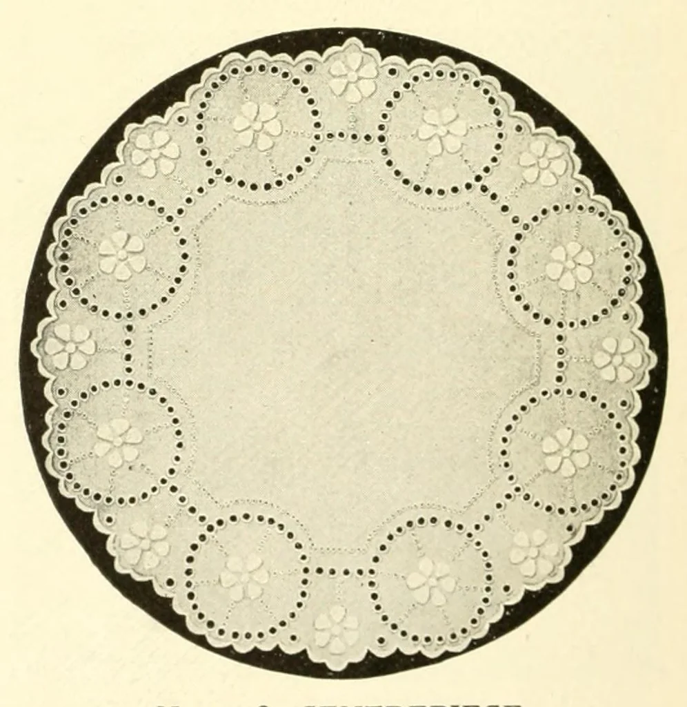 An illustration from The Priscilla needlework book, 1908, leaf 44