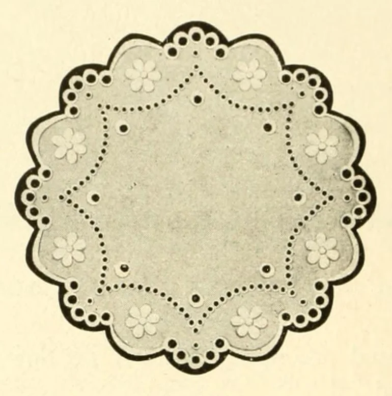 An illustration from The Priscilla needlework book, 1908, leaf 46