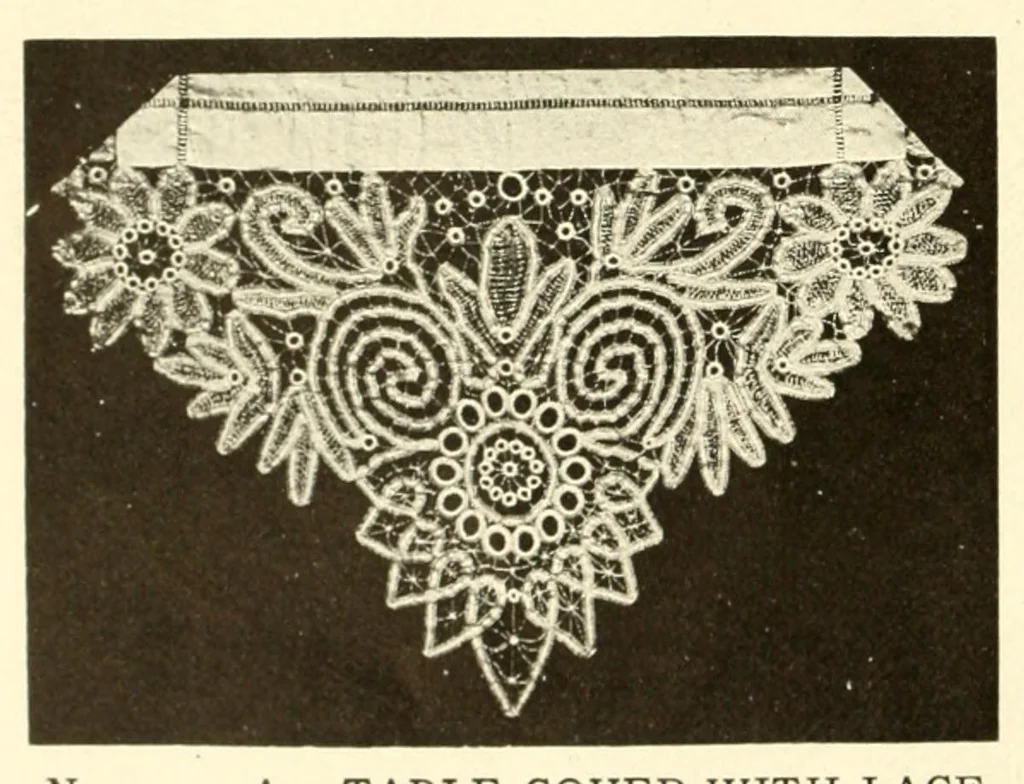 An illustration from The Priscilla needlework book, 1908, leaf 50
