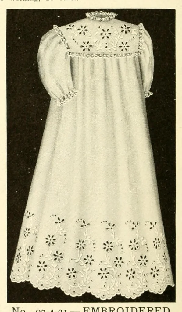 An illustration from The Priscilla needlework book, 1908, leaf 52