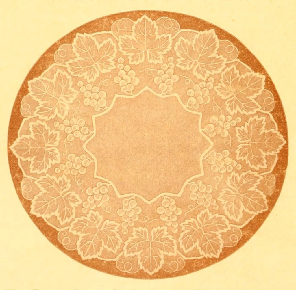 An illustration from The Priscilla needlework book, 1908, leaf 78