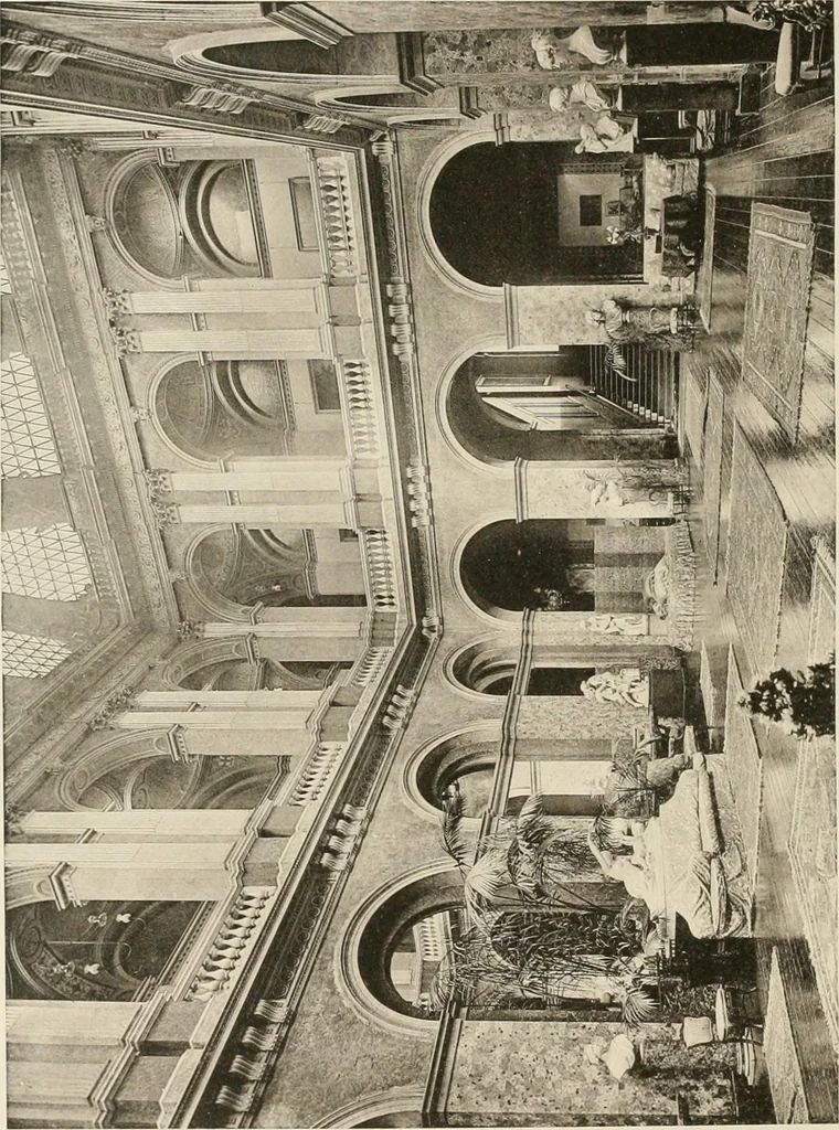 An illustration from The private palaces of London past and present, 1908, leaf 243