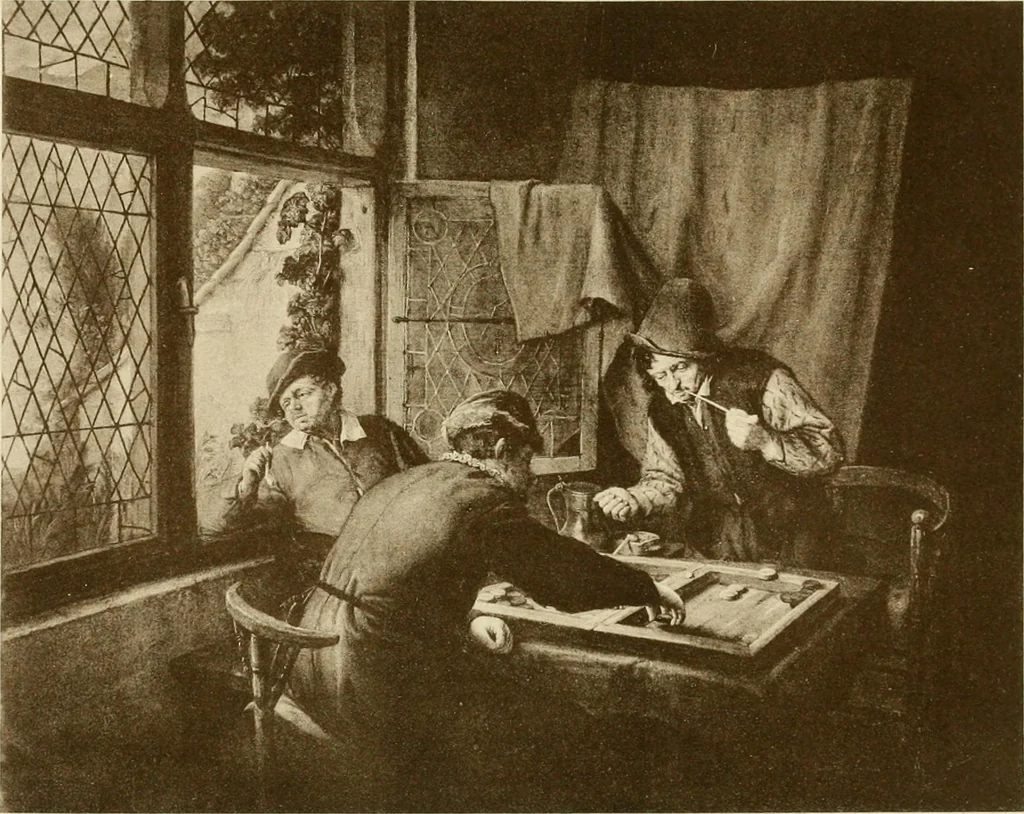 An illustration from The private palaces of London past and present, 1908, leaf 256