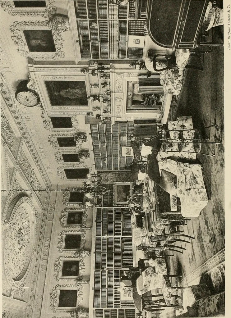 An illustration from The private palaces of London past and present, 1908, leaf 275