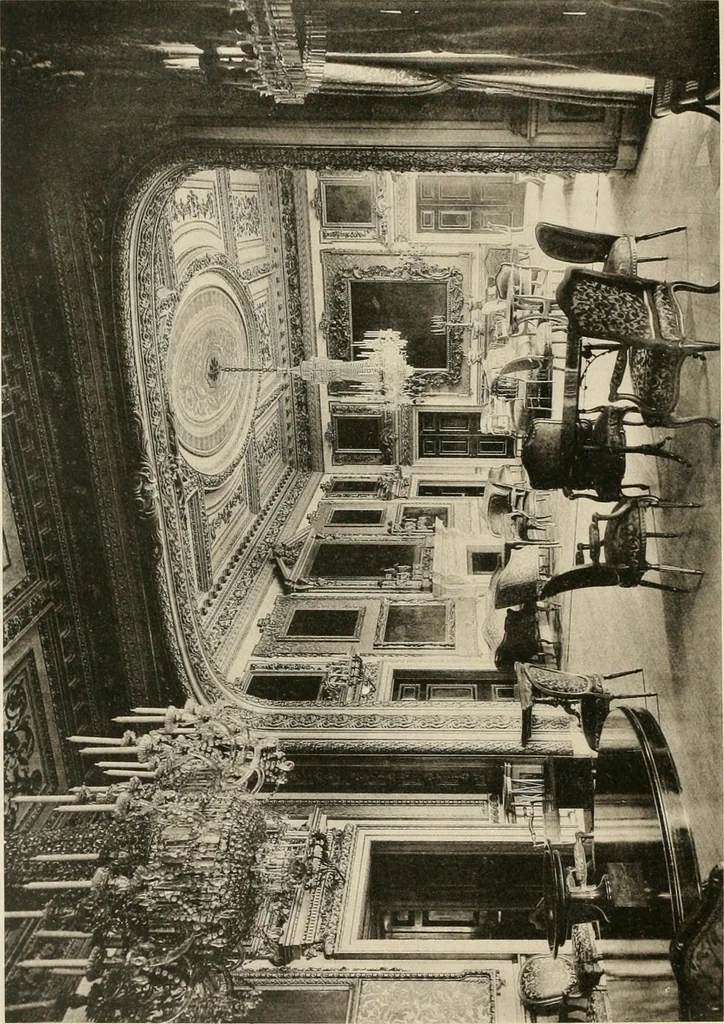 An illustration from The private palaces of London past and present, 1908, leaf 299